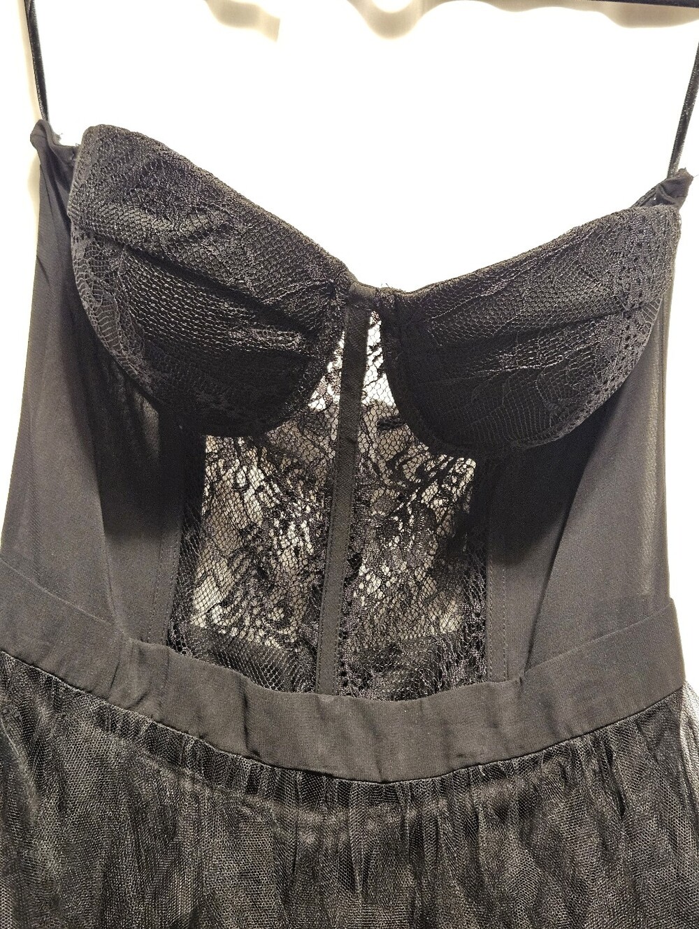 Blithe Los Angeles Mesh Maxi Dress — Black Size Medium EUC - Picture 4 of 6